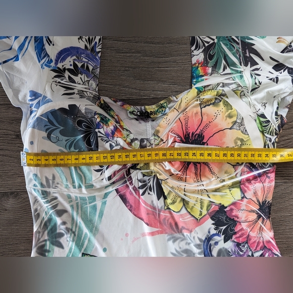 FLORAL WRAP DRESS - Colori - Picture 9 of 11